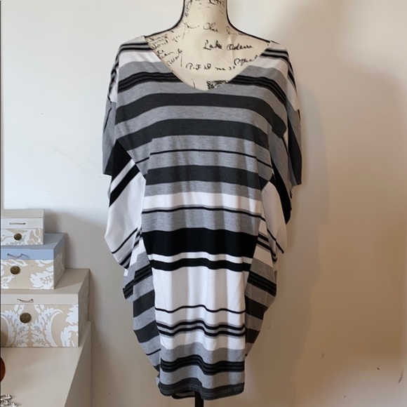 Puella for Anthropologie Gray Tunic Top/Dress - Picture 1 of 8